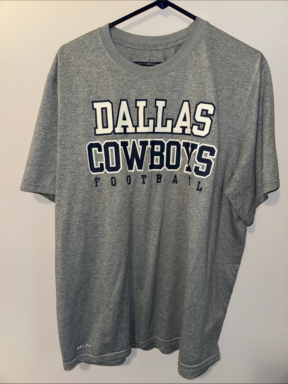 Nike Gray Dallas Cowboys Football Tee